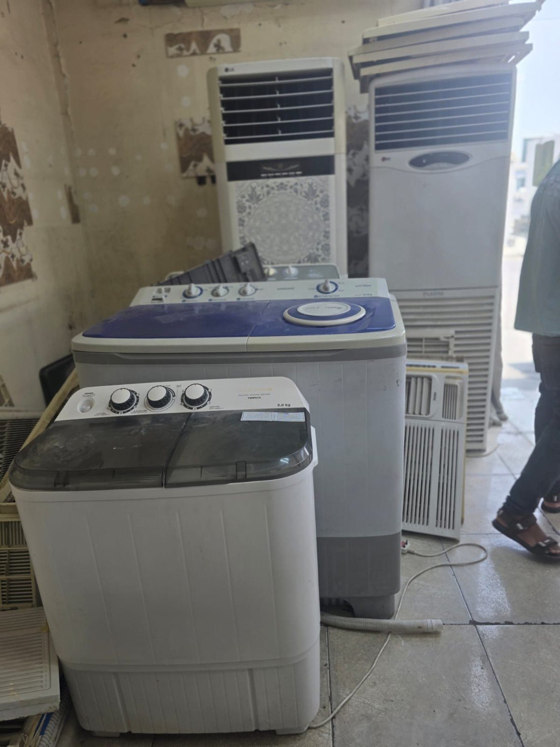 Used Washing Machines & Floor AC